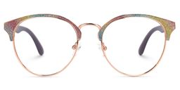 Travels Round Multicolor Glasses0