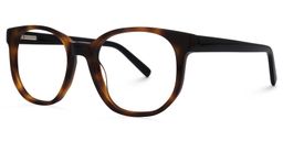 Glamm Round Tortoise Glasses1