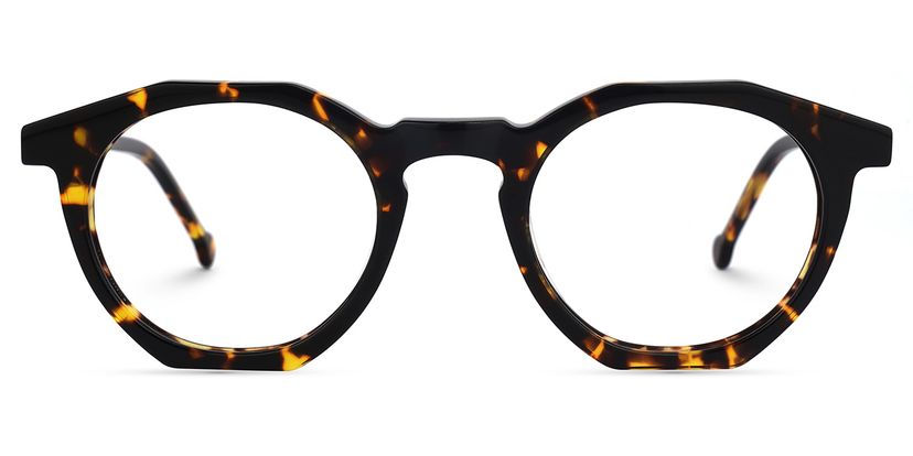 Josiane Geometric Tortoise Glasses
