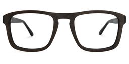 Barbee Square Brown Glasses0