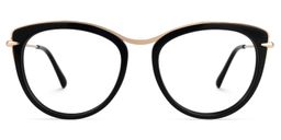 Munnerlyn Cateye Black Glasses0