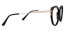 Munnerlyn Cateye Black Glasses2