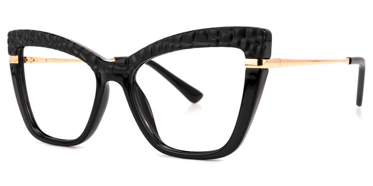 Carjohn Cateye Black Glasses
