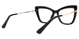 Carjohn Cateye Black Glasses3