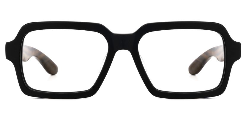 Cassells Square Black Glasses