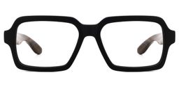 Cassells Square Black Glasses0