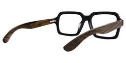 Cassells Square Black Glasses3