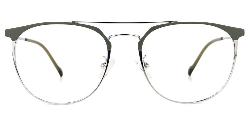 Knighten Round Green Glasses