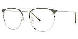 Knighten Round Green Glasses1
