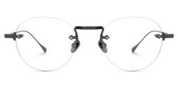 Guevara Round Gray Glasses0