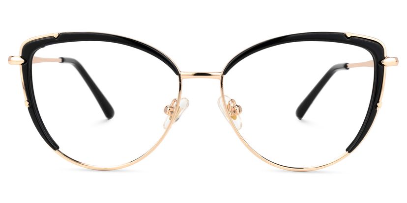 Terah Cateye Black Glasses