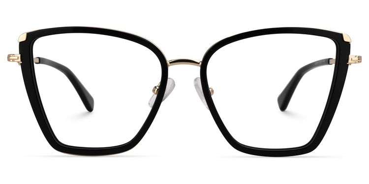Nilsa Cateye Black Glasses