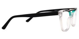 Baggott Cateye Clear Glasses2