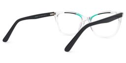 Baggott Cateye Clear Glasses3