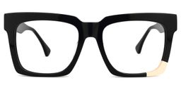 Barrios Square Black Glasses0