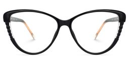 Muldrow Cateye Black Glasses0