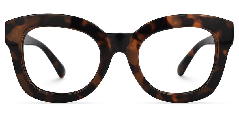 Valle Square Tortoise Glasses