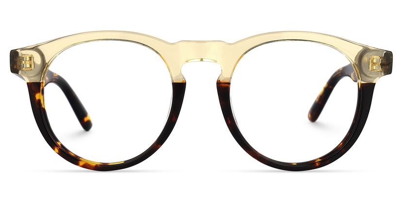 Desilets Round Tortoise Glasses