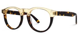 Desilets Round Tortoise Glasses1