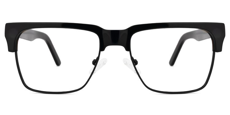 Mienzer Browline Black Glasses