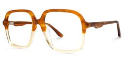 Caroline Square Two-Tone Glasses1