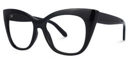 Pettit Cateye Black Glasses1