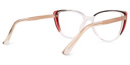 Crayton Cateye Red Glasses3