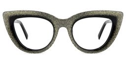 Montijo Cateye Black Glasses0