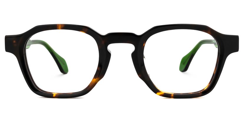 Faedo Square Tortoise Glasses