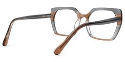 Diego Square Gray Glasses3