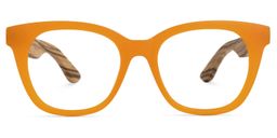 Burke Square Yellow Glasses0