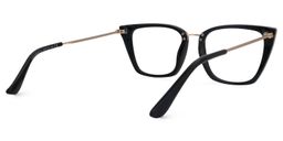 Katina Square Black Glasses3