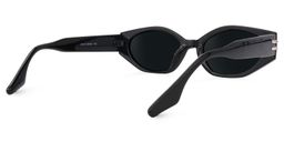 Shalanza Geometric Black Sunglasses3