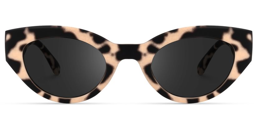 Rocky Oval Leopard Sunglasses