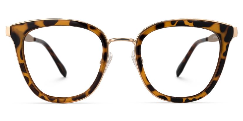 Lashawn Round Tortoise Glasses
