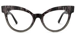 Nkala Cateye Gray Glasses0