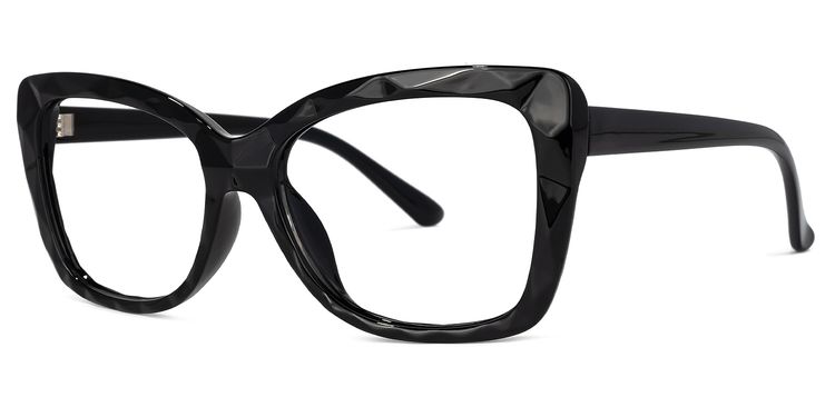 Wendell Black Cat eye Glasses
