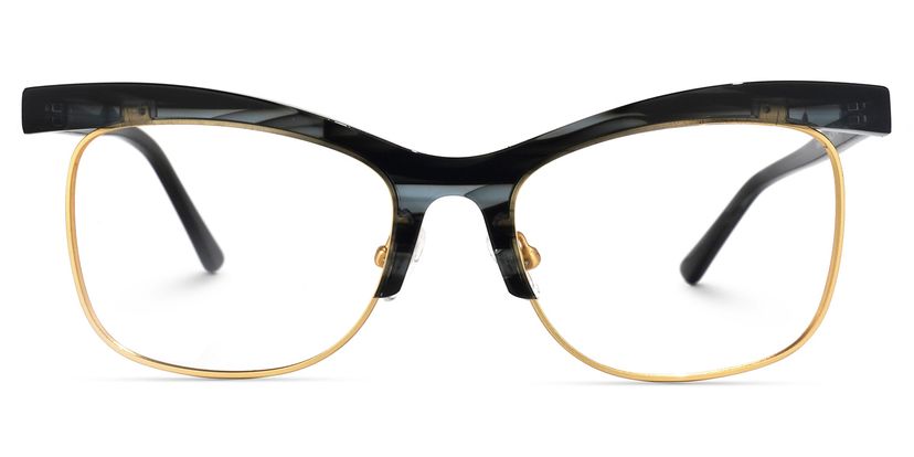 Catala Browline Gray Glasses