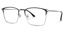 Jones Rectangle Silver Glasses1