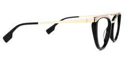 Stover Cateye Black Glasses2