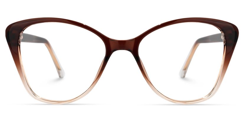 Osborne Cateye Brown Glasses