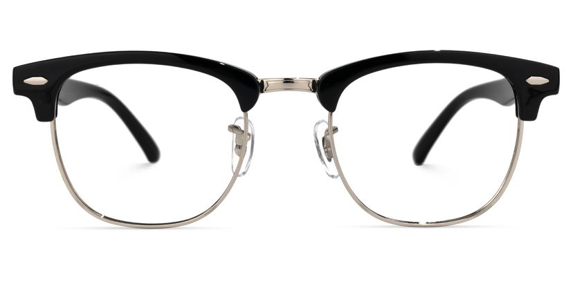 Hacker Black Browline Glasses