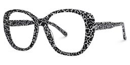 Mayda Cateye Black Glasses1