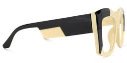 Gopaul Geometric Black Glasses2