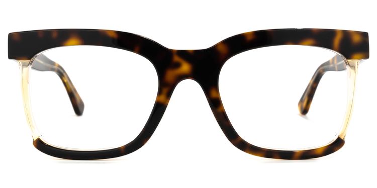 Megeney Square Tortoise Glasses