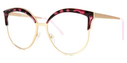 Laureano Browline Red-Tortoise Glasses1