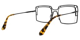 Kapri Square Black Glasses3