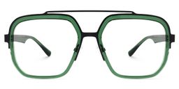 Ace Green Aviator Glasses0