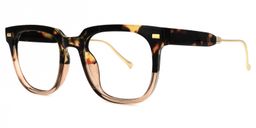 Lashan Square Tortoise Glasses1