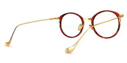 Laboy Round Red-Tortoise Glasses3